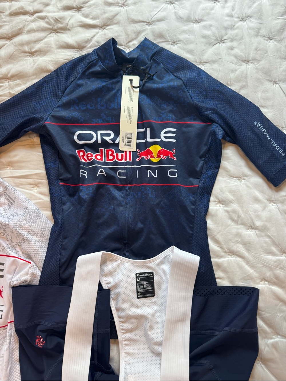 Oracle Red Bull Racing Women's Cycling Kit - Navy & White - Picture 3 of 5
